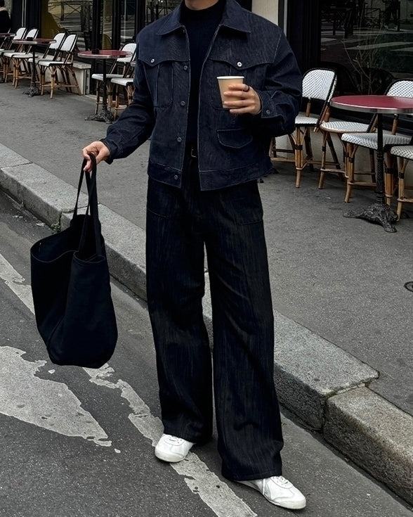 Retro Style Cool Workwear Jacket