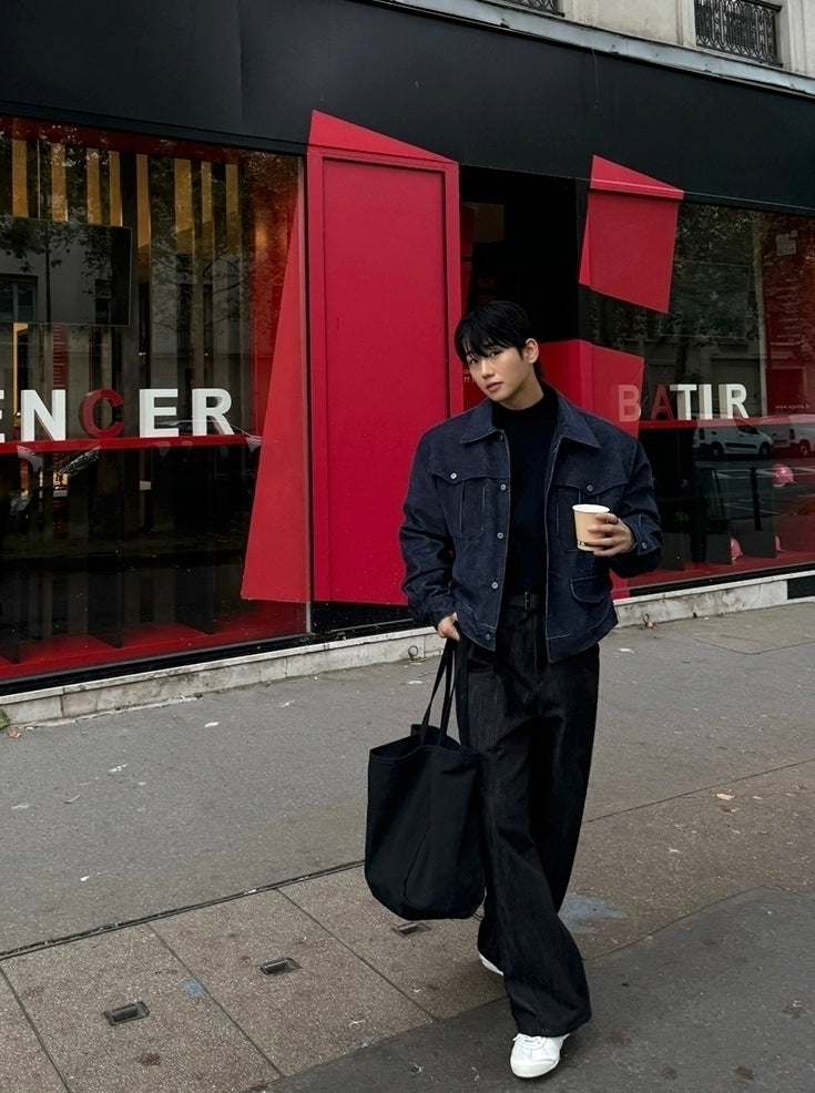 Retro Style Cool Workwear Jacket