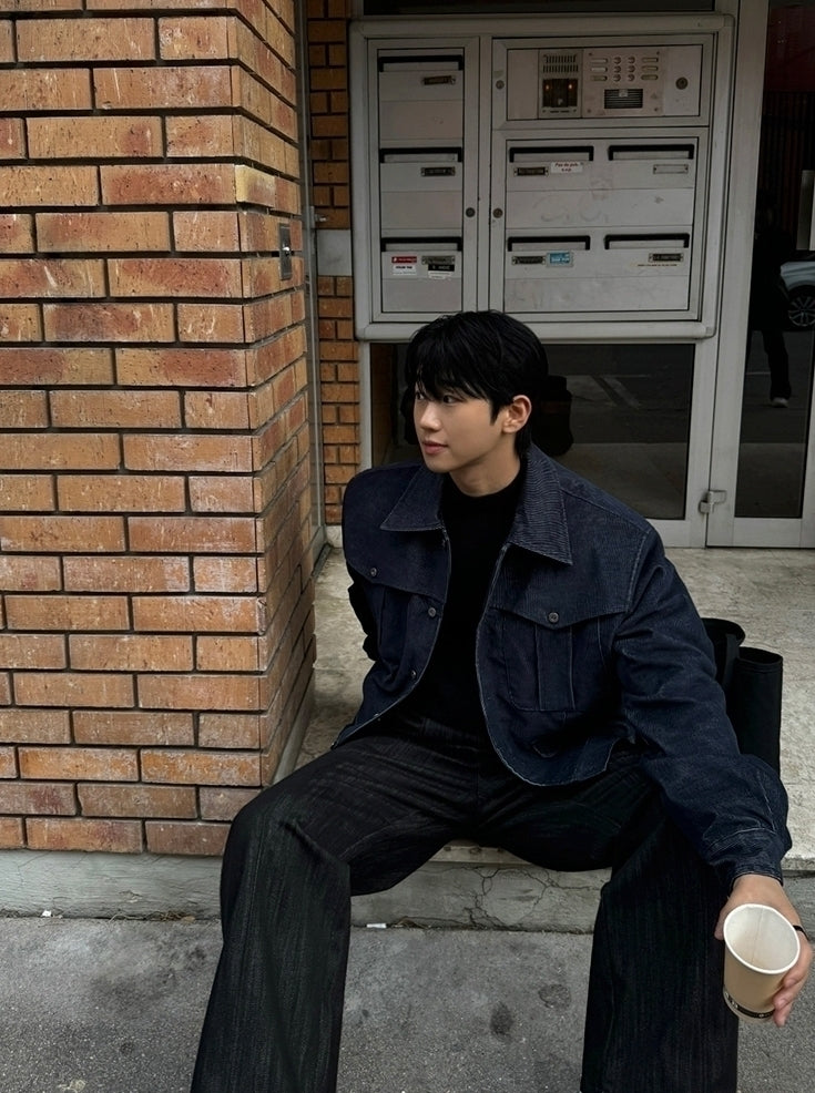 Retro Style Cool Workwear Jacket
