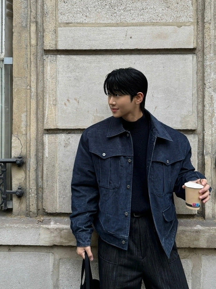 Retro Style Cool Workwear Jacket
