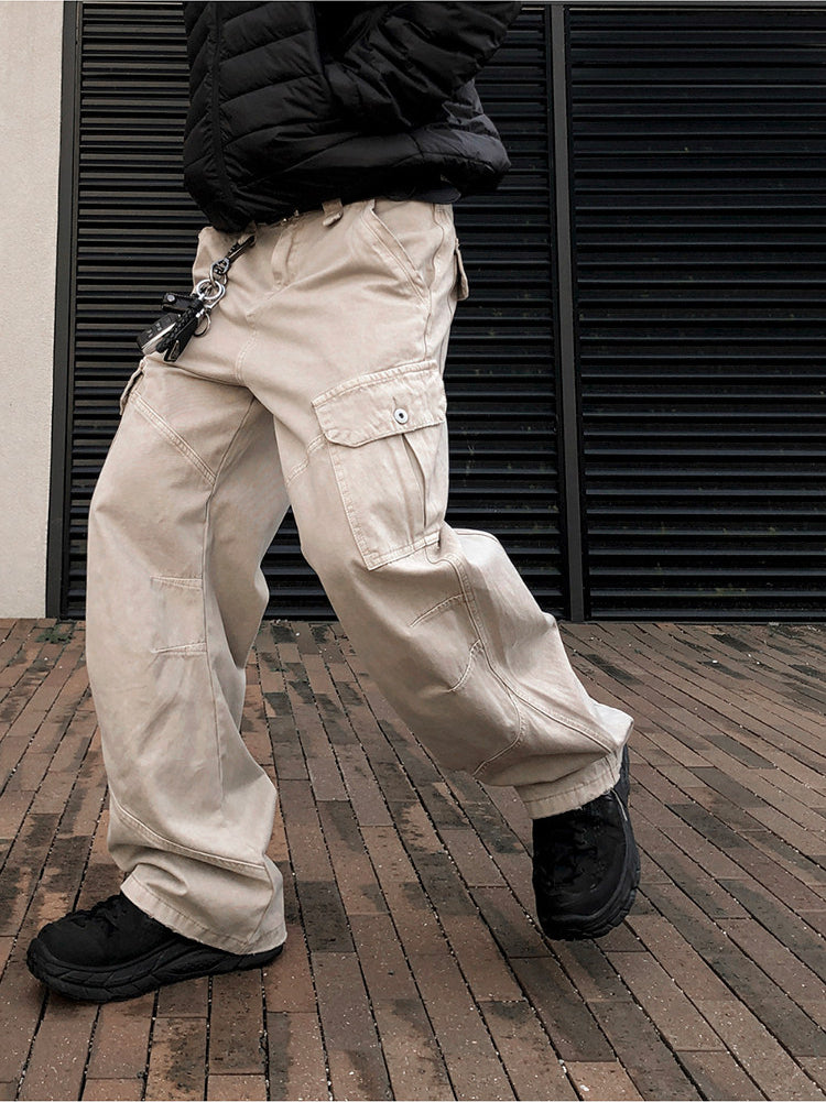Retro Workwear Straight Leg Jeans