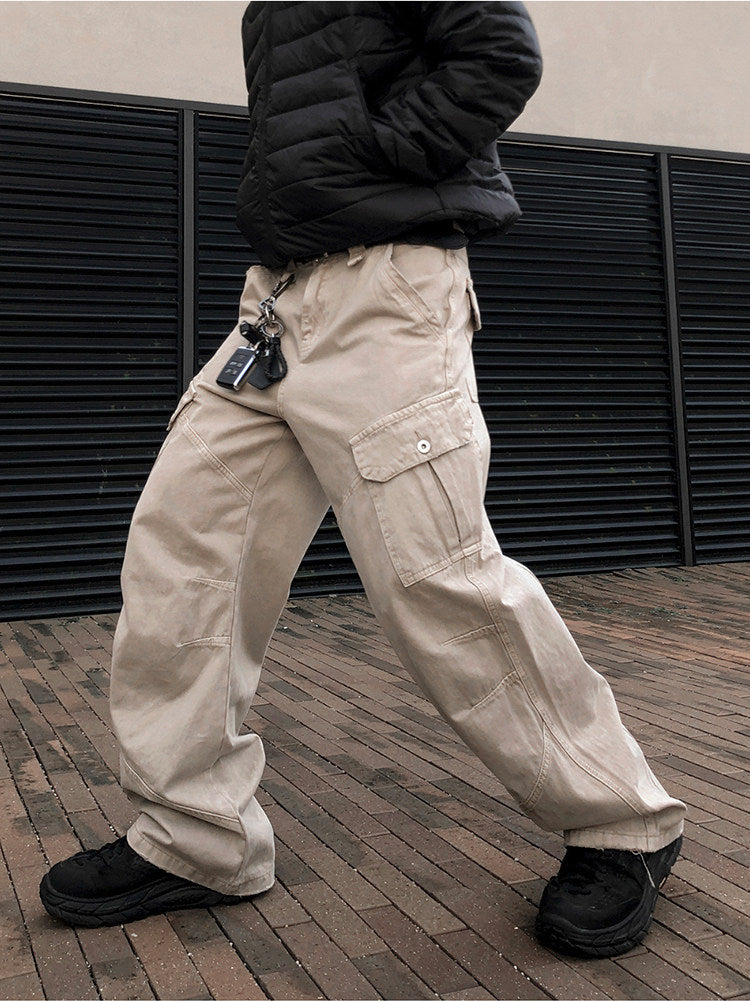 Retro Workwear Straight Leg Jeans