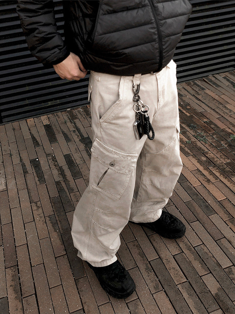Retro Workwear Straight Leg Jeans