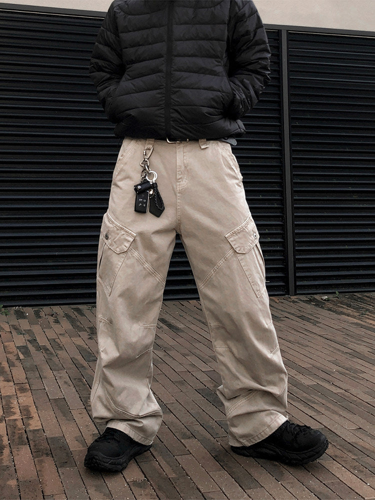 Retro Workwear Straight Leg Jeans