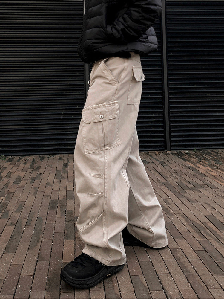 Retro Workwear Straight Leg Jeans