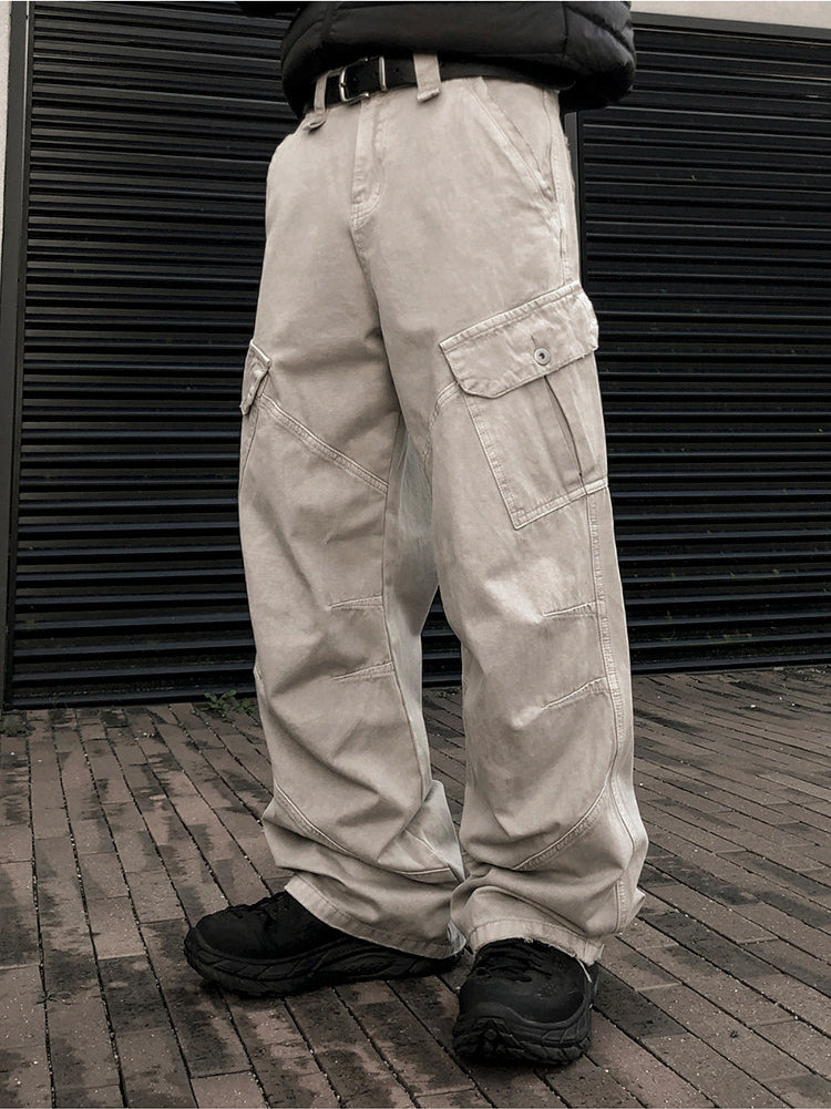 Retro Workwear Straight Leg Jeans
