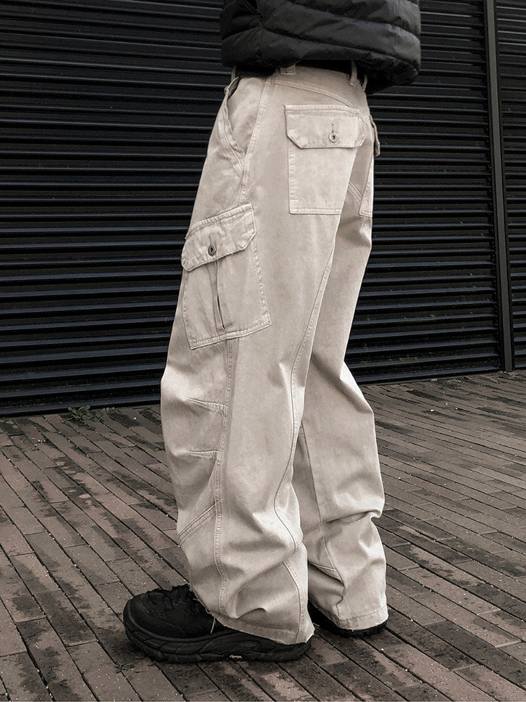Retro Workwear Straight Leg Jeans