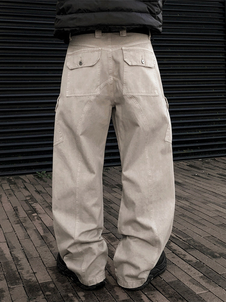 Retro Workwear Straight Leg Jeans