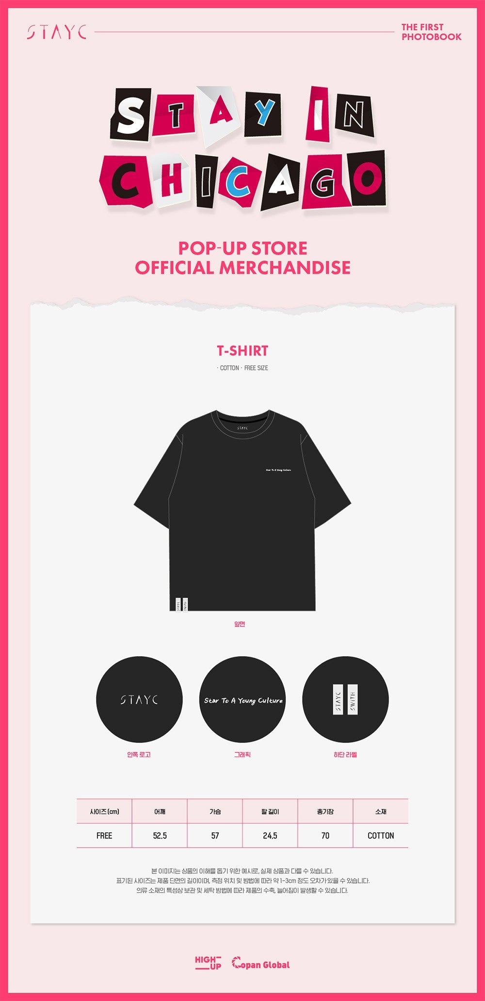 Stay In Chicago Merch T-Shirt