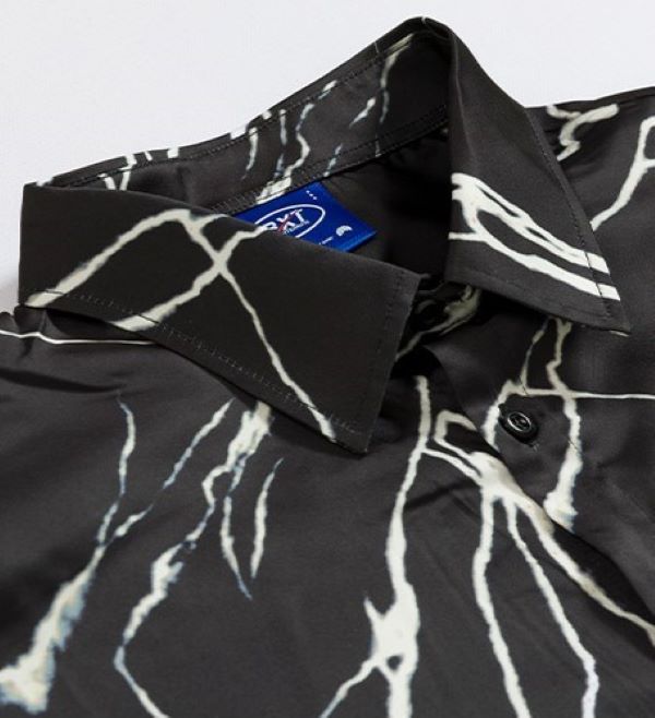 Black Loose Button-Down Shirt