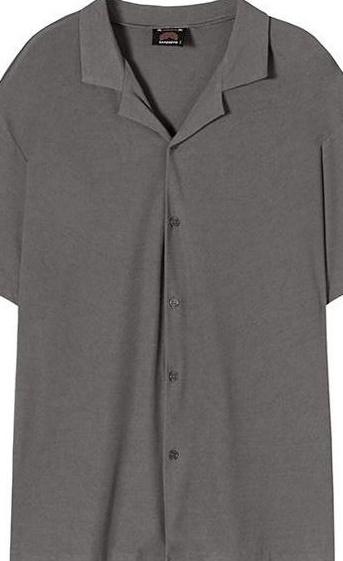 Short Sleeve Cuban Collar Shirt