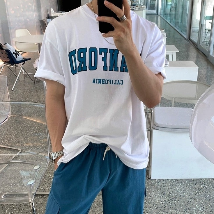 Short Sleeve Printed T-Shirt For Summer
