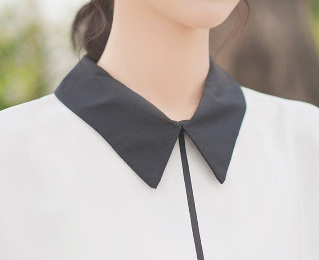 White Short Sleeve Graphic Print Polo Shirt
