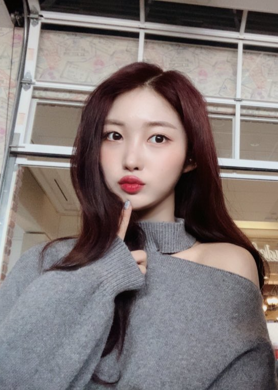 Grey One Shoulder Cut Turtleneck Sweater