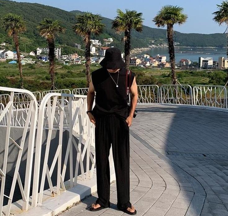 Silk Casual Wideleg Trousers