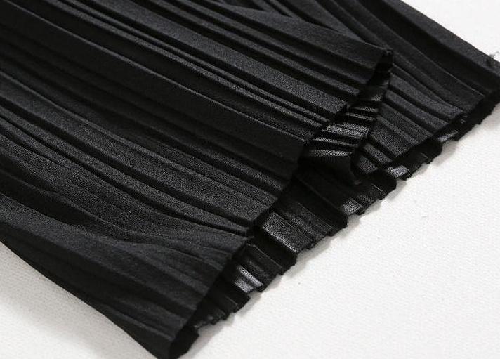 Silk Casual Wideleg Trousers