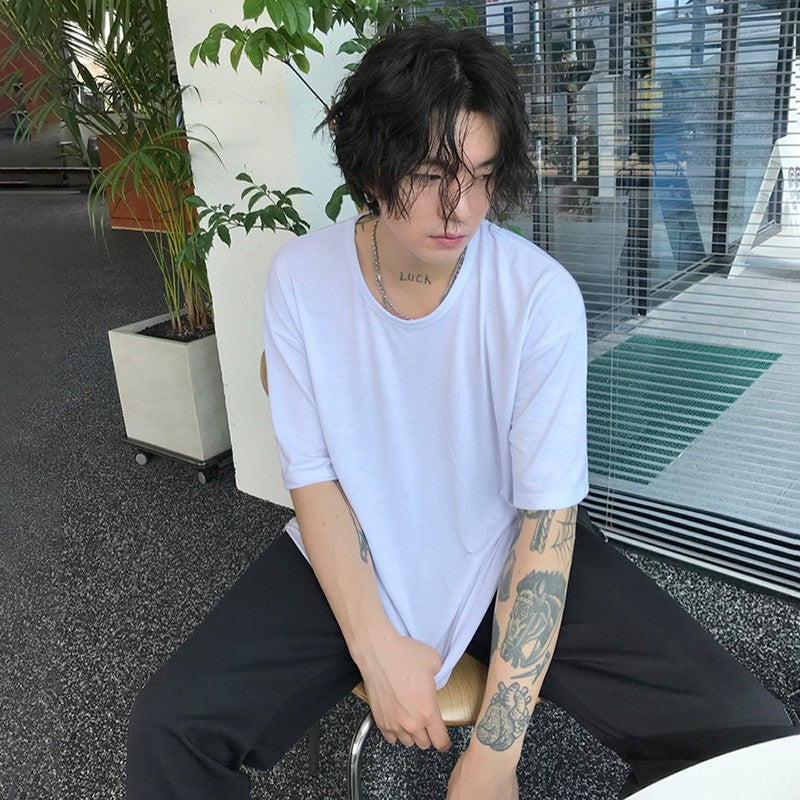 Silk Short Sleeve T-Shirt