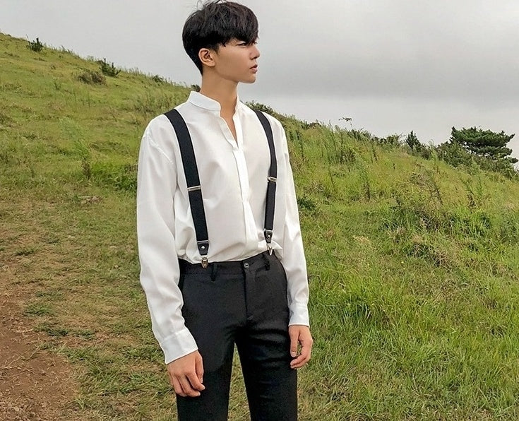 Silky Vneck Long Sleeve Shirt