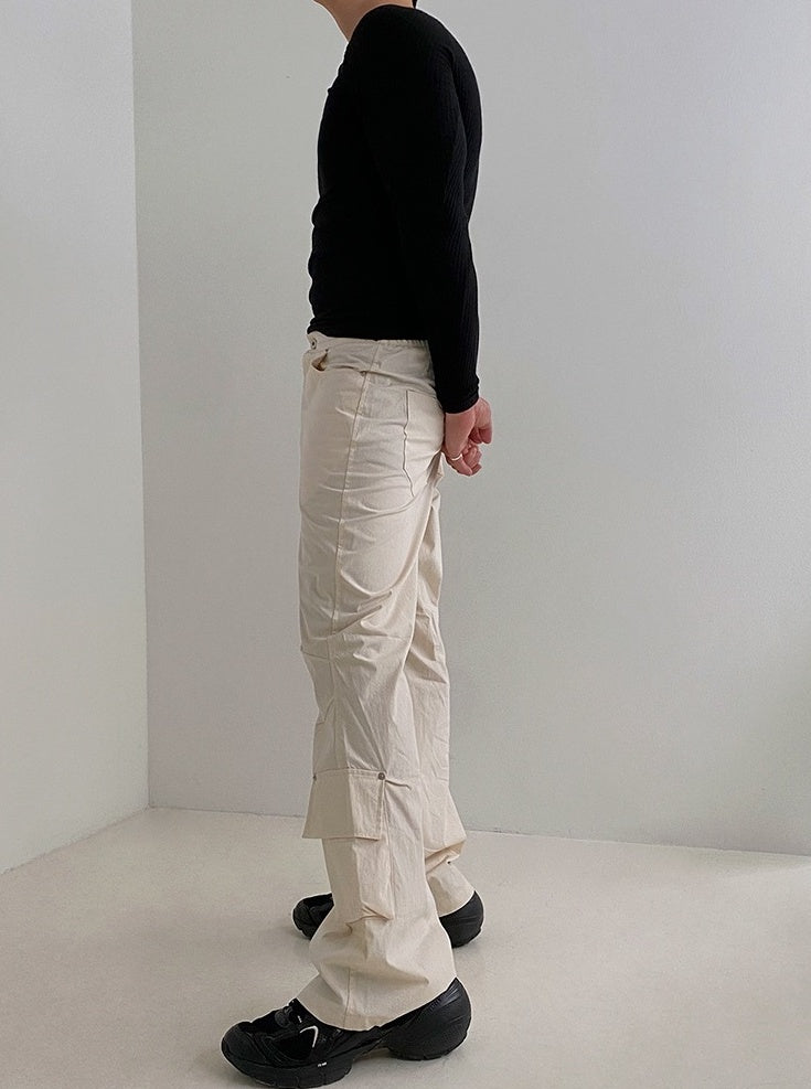Simple Long Sleeve Crewneck Tee