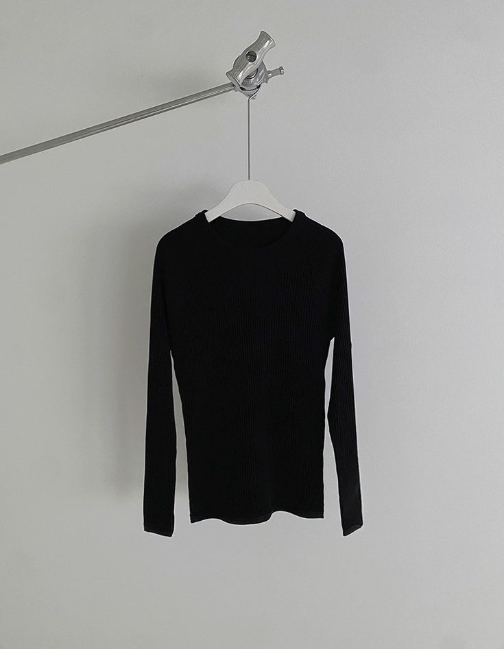 Simple Long Sleeve Crewneck Tee
