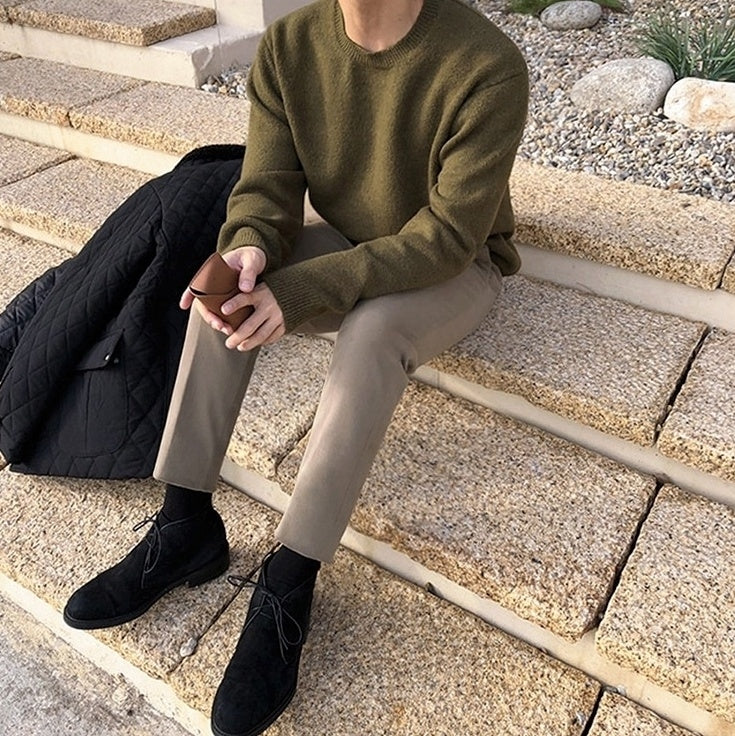 Slim Fit Casual Trousers