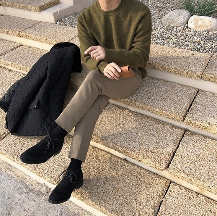 Slim Fit Casual Trousers