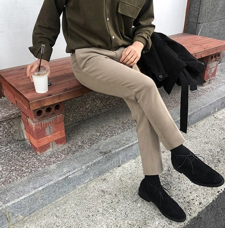 Slim Fit Casual Trousers