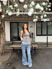 Slim Fit Sleeveless Camisole Top
