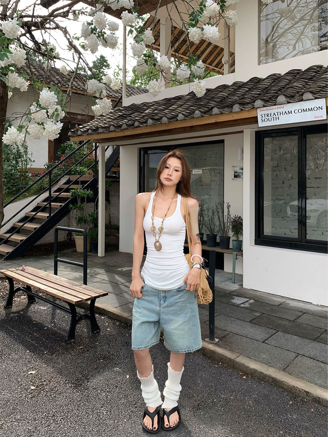 Slim Fit Sleeveless Camisole Top