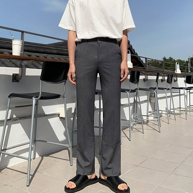 Slim Fit Summer Flare Trousers