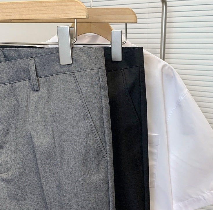 Slim Fit Summer Flare Trousers