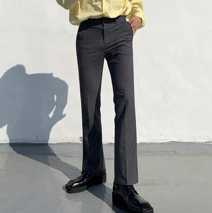 Slim Fit Summer Flare Trousers
