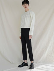 Slim Fit Tapered Suit Pants Wrinkle Free