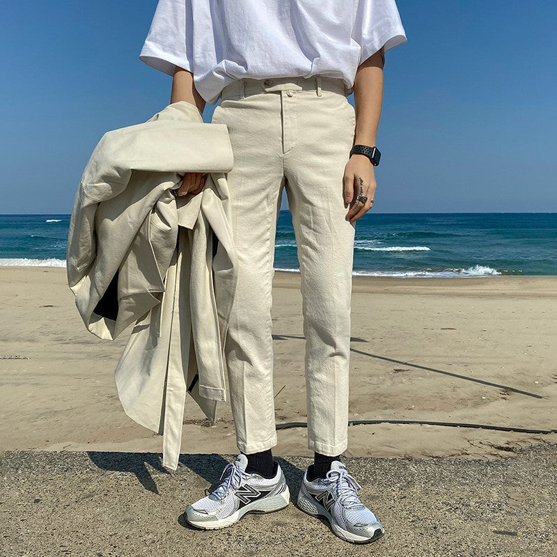 Slim Tapered Casual Pants