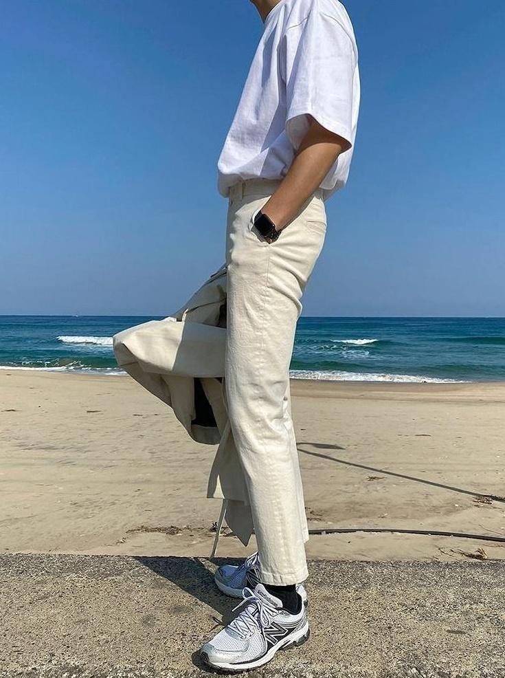 Slim Tapered Casual Pants