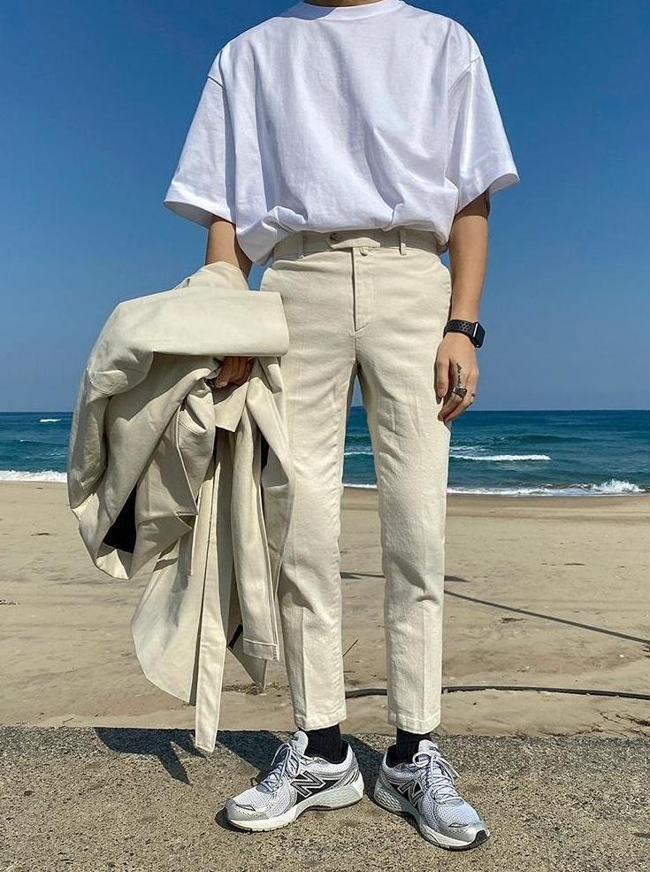Slim Tapered Casual Pants