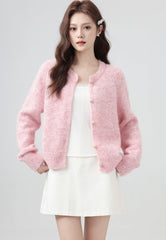 Soft Knit Cardigan Sweater Cozy Autumn Winter Style