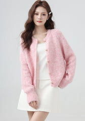 Soft Knit Cardigan Sweater Cozy Autumn Winter Style