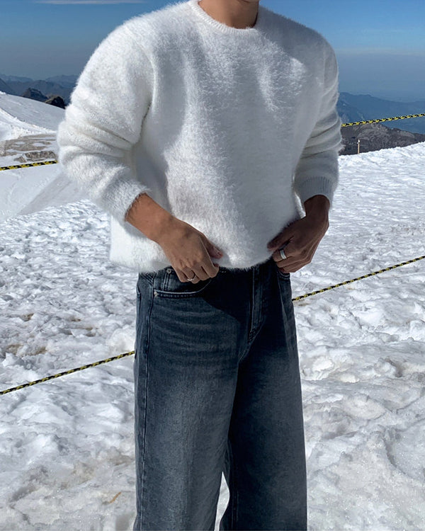 Soft Knit Crew Neck Sweater