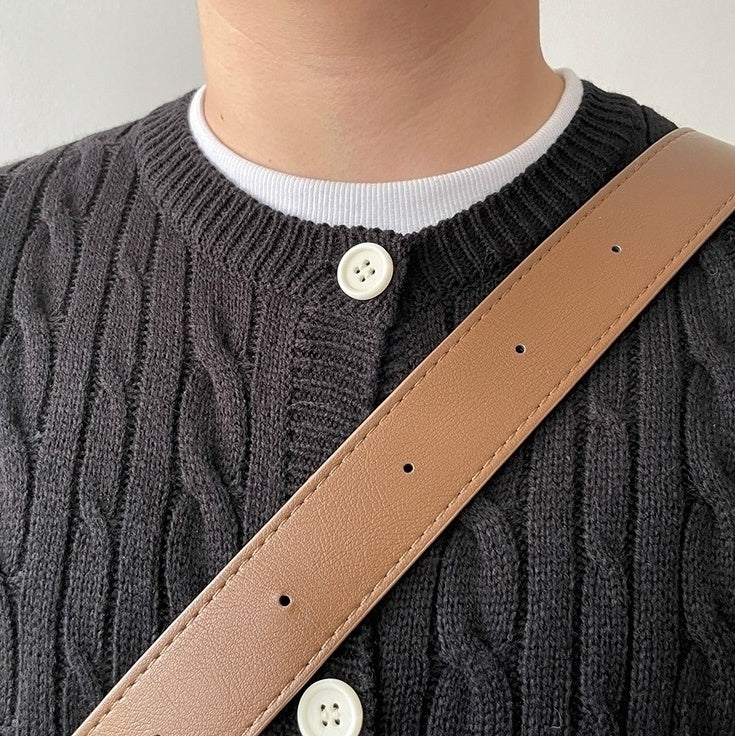 Soft Knit Short Sleeve Cardigan Sweater