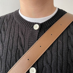 Soft Knit Short Sleeve Cardigan Sweater