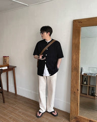 Soft Knit Short Sleeve Cardigan Sweater