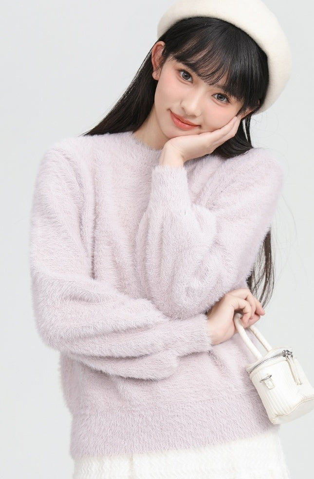 Soft Thick Round Neck Sweater