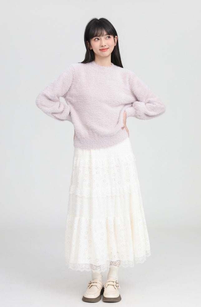 Soft Thick Round Neck Sweater