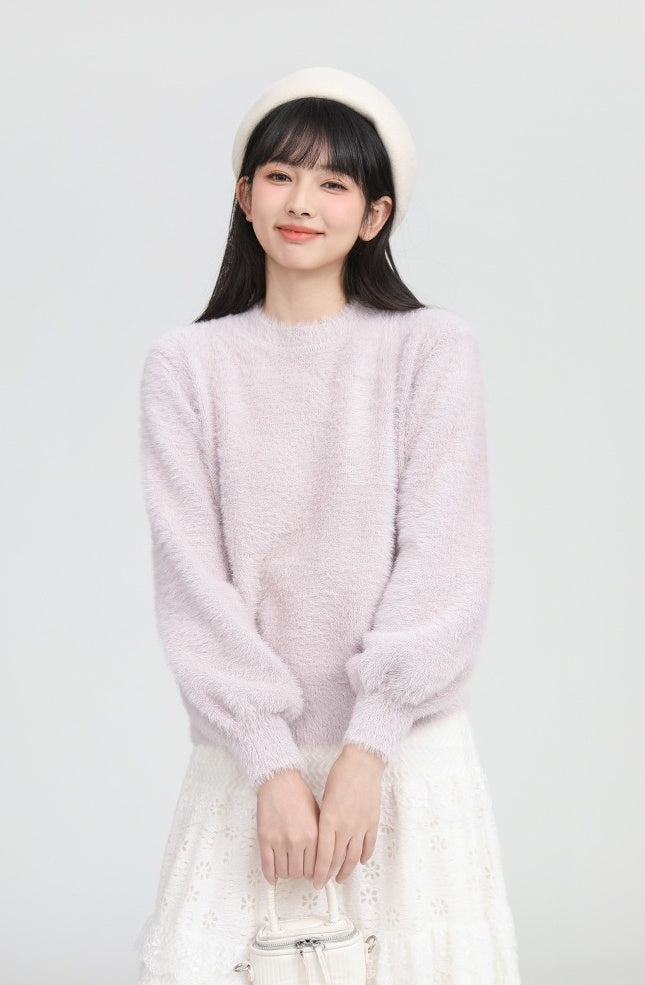 Soft Thick Round Neck Sweater
