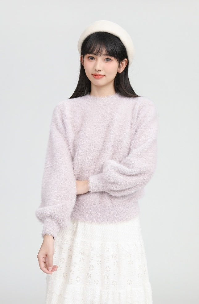 Soft Thick Round Neck Sweater