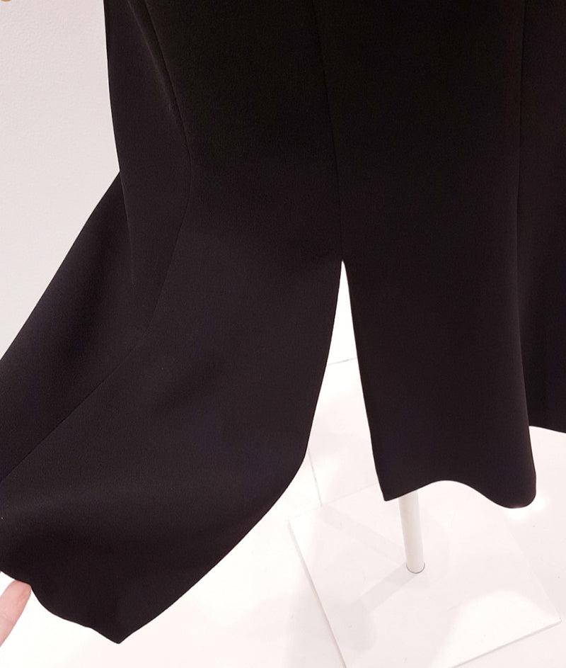 Black Mermaid Tail Dress