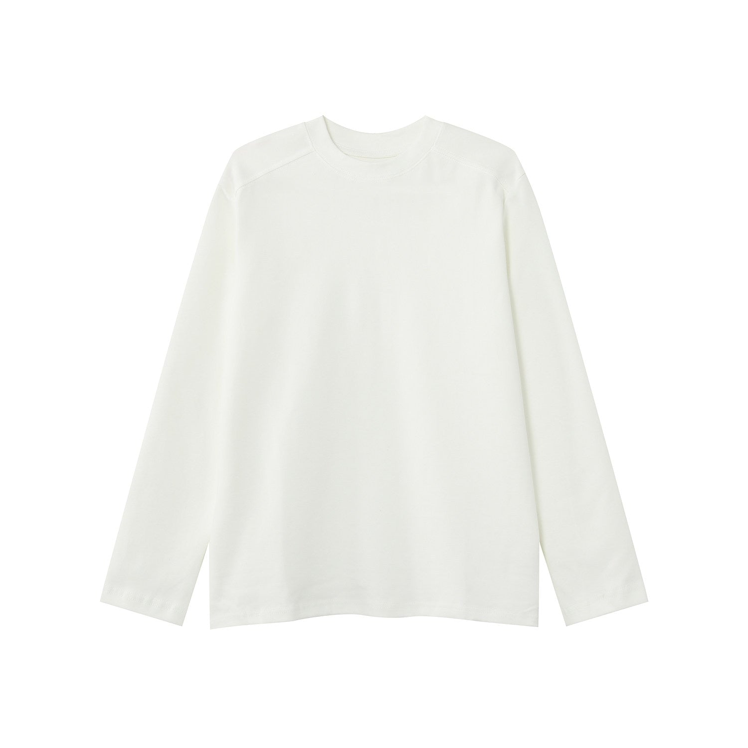 Solid Color Long Sleeve Casual Base Layer Shirt