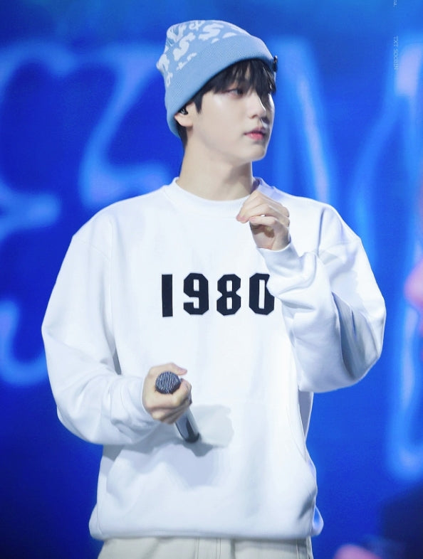 White 1980 Crewneck Sweatshirt