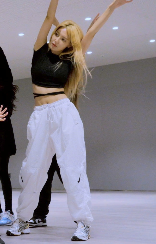 Black Tie-Waist T-Shirt